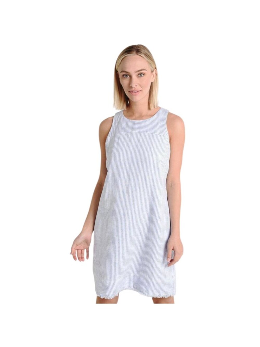 Tommy Bahama Women's Crystaline Waters Shift Dress, Linen Blend Size M